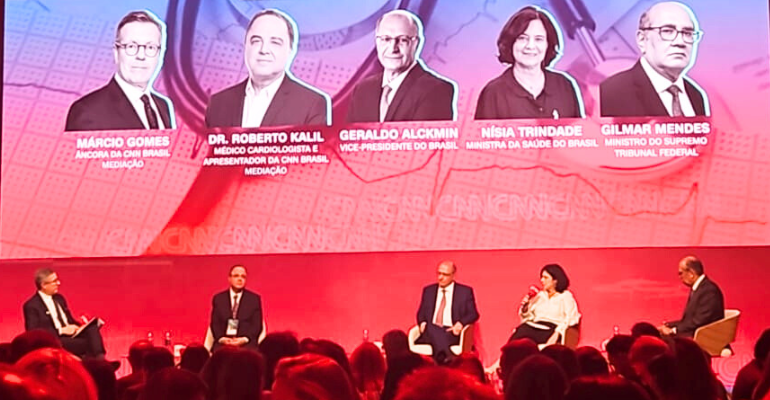 CNN Talks Saúde discute fortalecimento do SUS e da indústria do setor