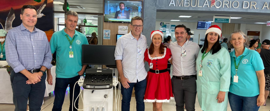 Centro de Pesquisas Oncológicas recebe novo ultrassom doado pela AVOC