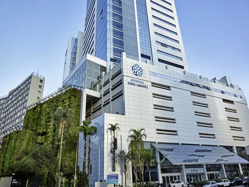 fachada do sírio libanês, um dos melhores hospitais do Brasil
