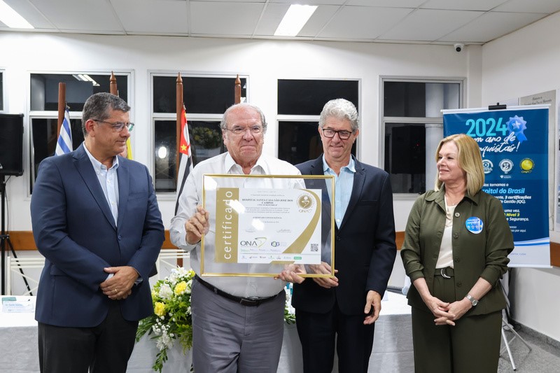 Santa Casa de São José dos Campos recebe duas novas certificações 