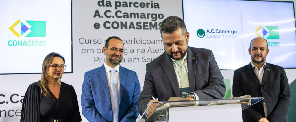 A.C.Camargo e Conasems lançam curso de oncologia para a atenção primária