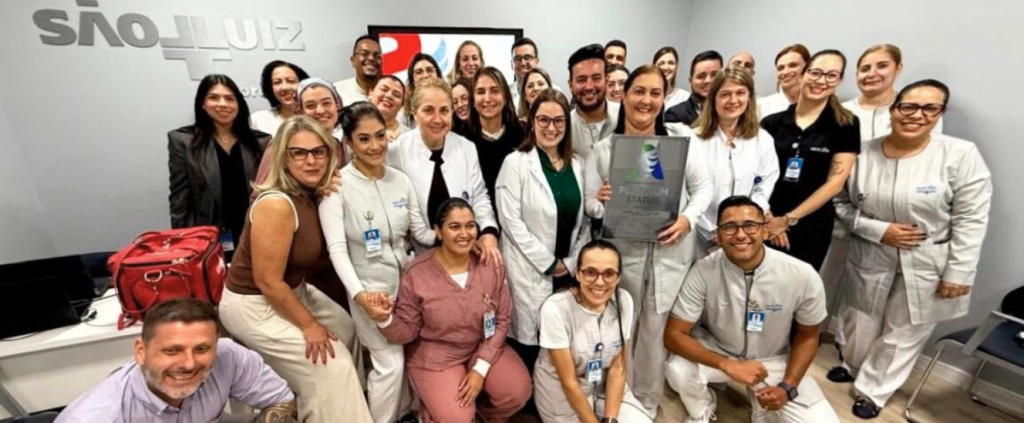 Hospital São Luiz Morumbi recebe selo Platinum por excelência no atendimento ao AVC