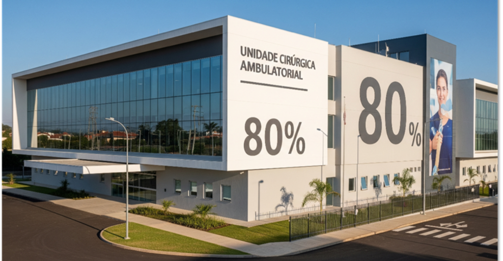 A regra dos 80%: A fronteira da eficiência cirúrgica no Brasil