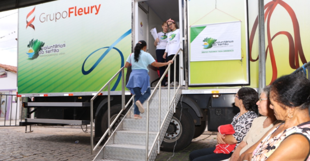 Fleury, Fujifilm e ONG Voluntários do Sertão realizam exames gratuitos em comunidades do Pará