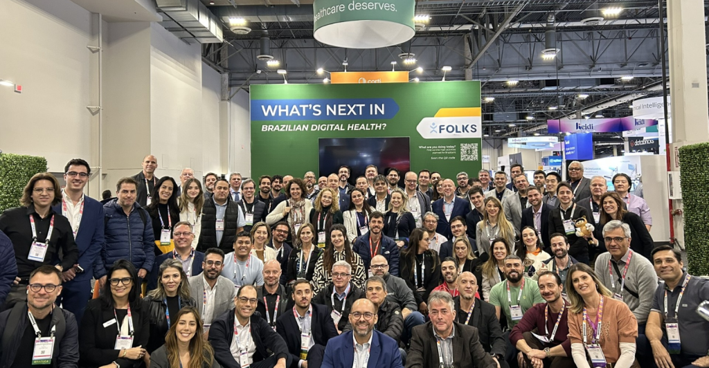 Folks guia brasileiros e latino-americanos na HIMSS 2026